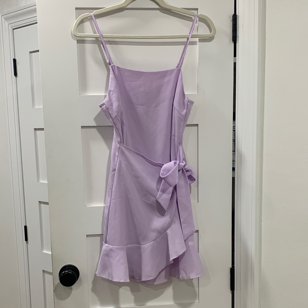 Altar'd State Lilac Spaghetti Strap Mini Dress nwot